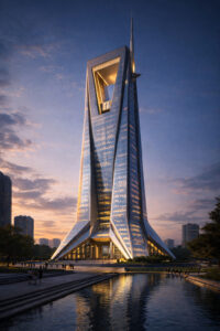 Casablanca Port Tower 6 Concept Design