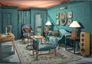 Interior Rendering, Showcase House.