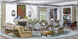 Presentation Rendering. Moraga Dr. Home.