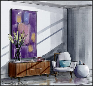 Design Rendering, Vignette