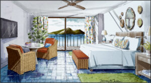 Presentation Rendering For Resort Remodel.