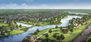 Josey Lakes Extension Aerial