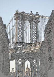 The Manhattan Bridge, NYC