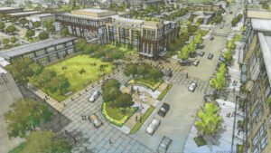 Arlington City Center Catalyst Urban Development and Integral Development Marker and colored pencil, 8.5” x 15”