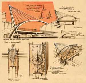 Station Yards | Pedestrian Bridge – Conceptual Proposal | Ronkonkoma, NY